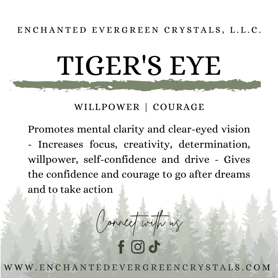 Tiger Eye Ring | Sterling Silver | Size - 8.5 | A45