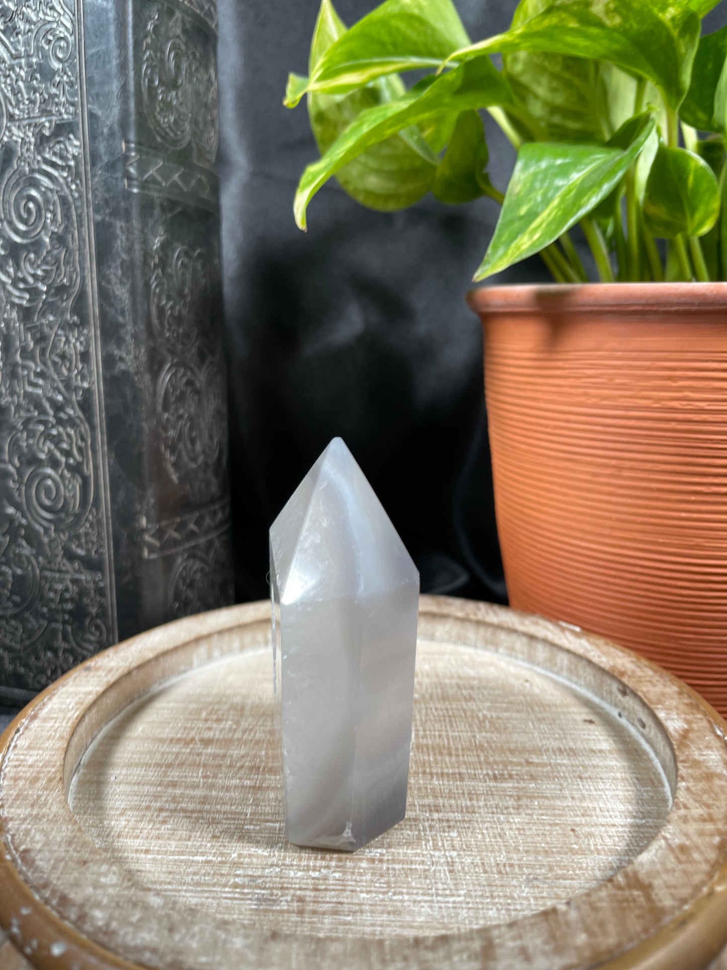 Druzy Agate Point | Brazil | BG30