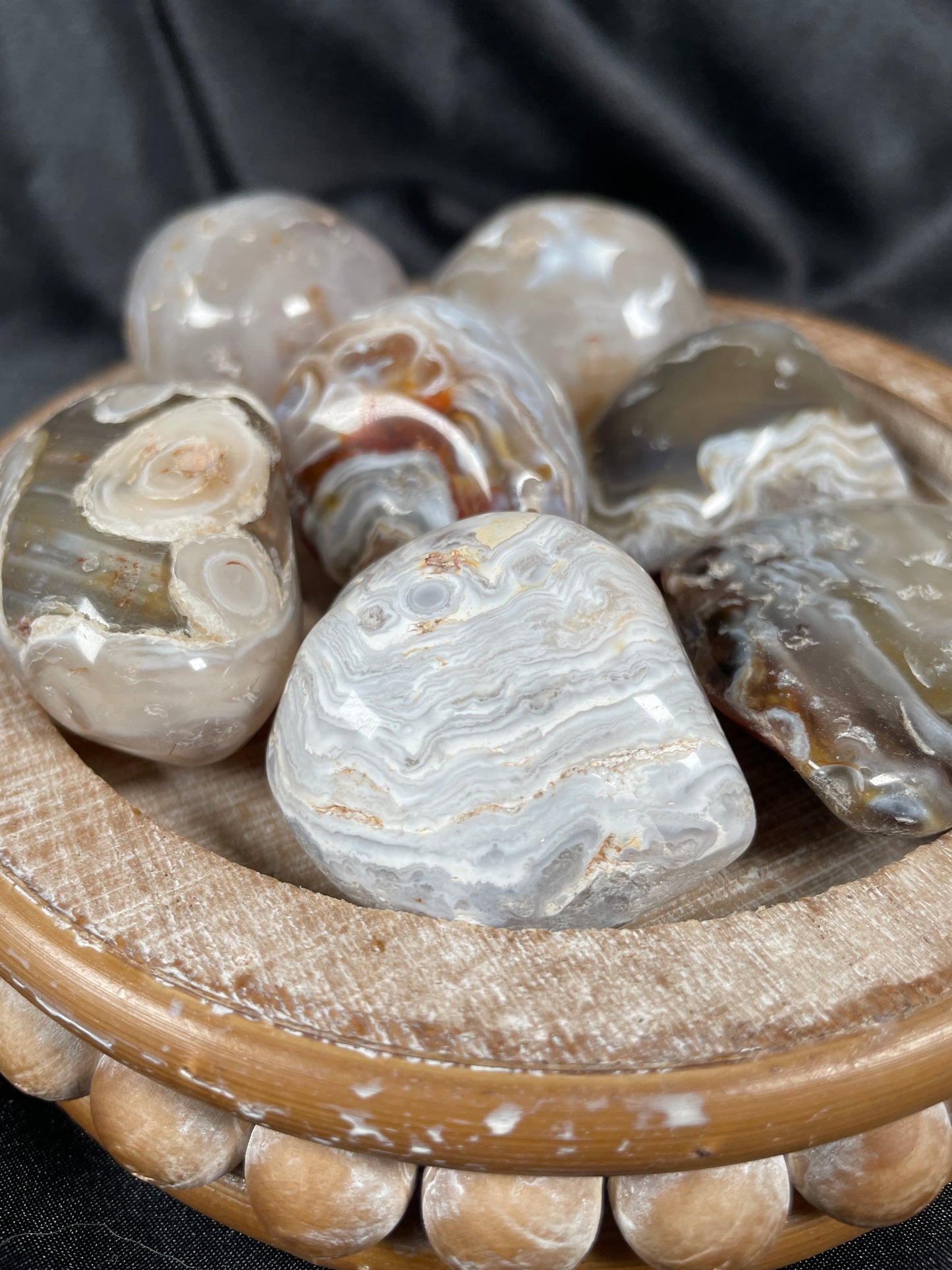 Agate Occo Tumble | Natural/Brown Color