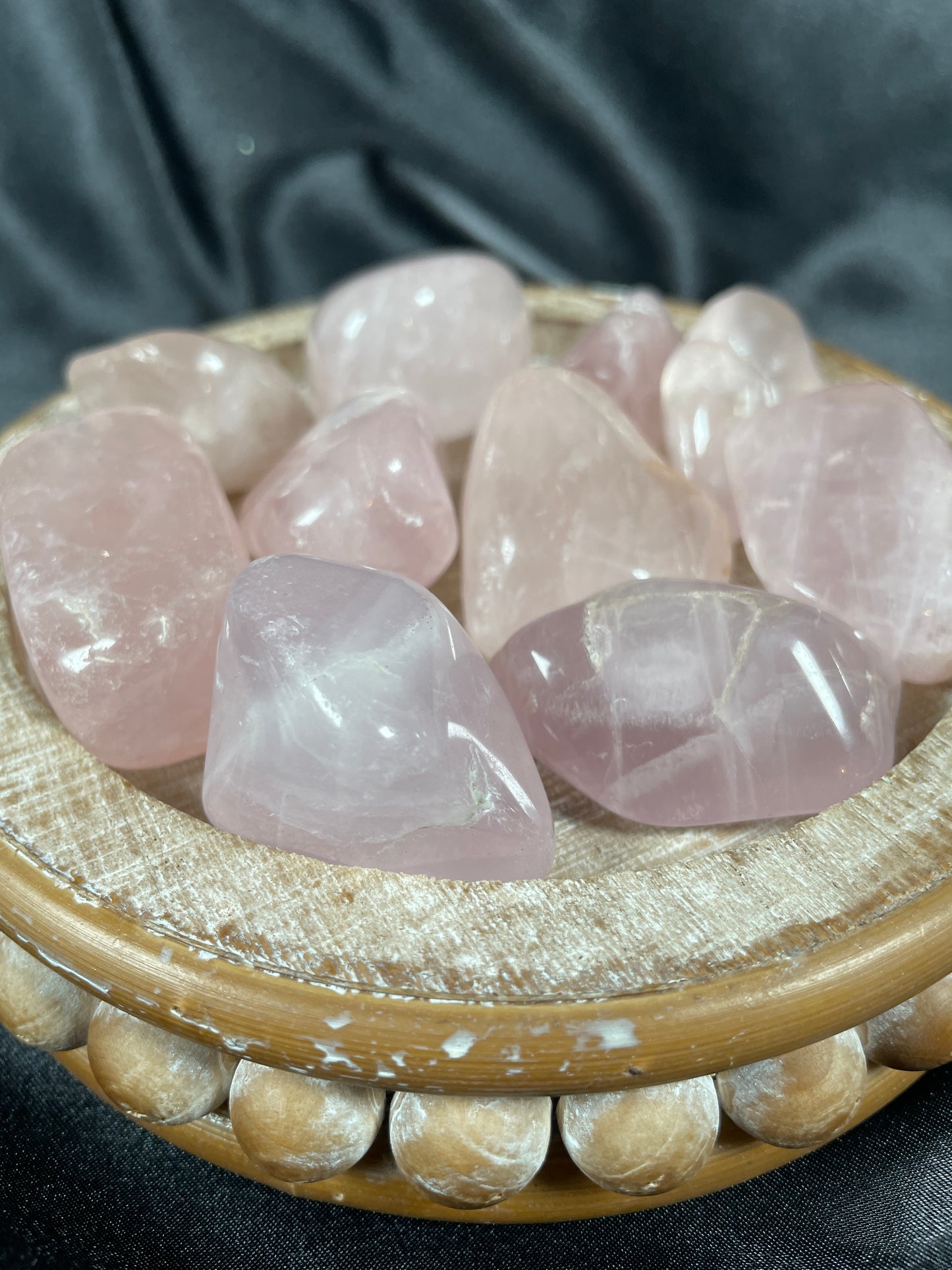 Rose Quartz Tumble | Large | Madagascar
