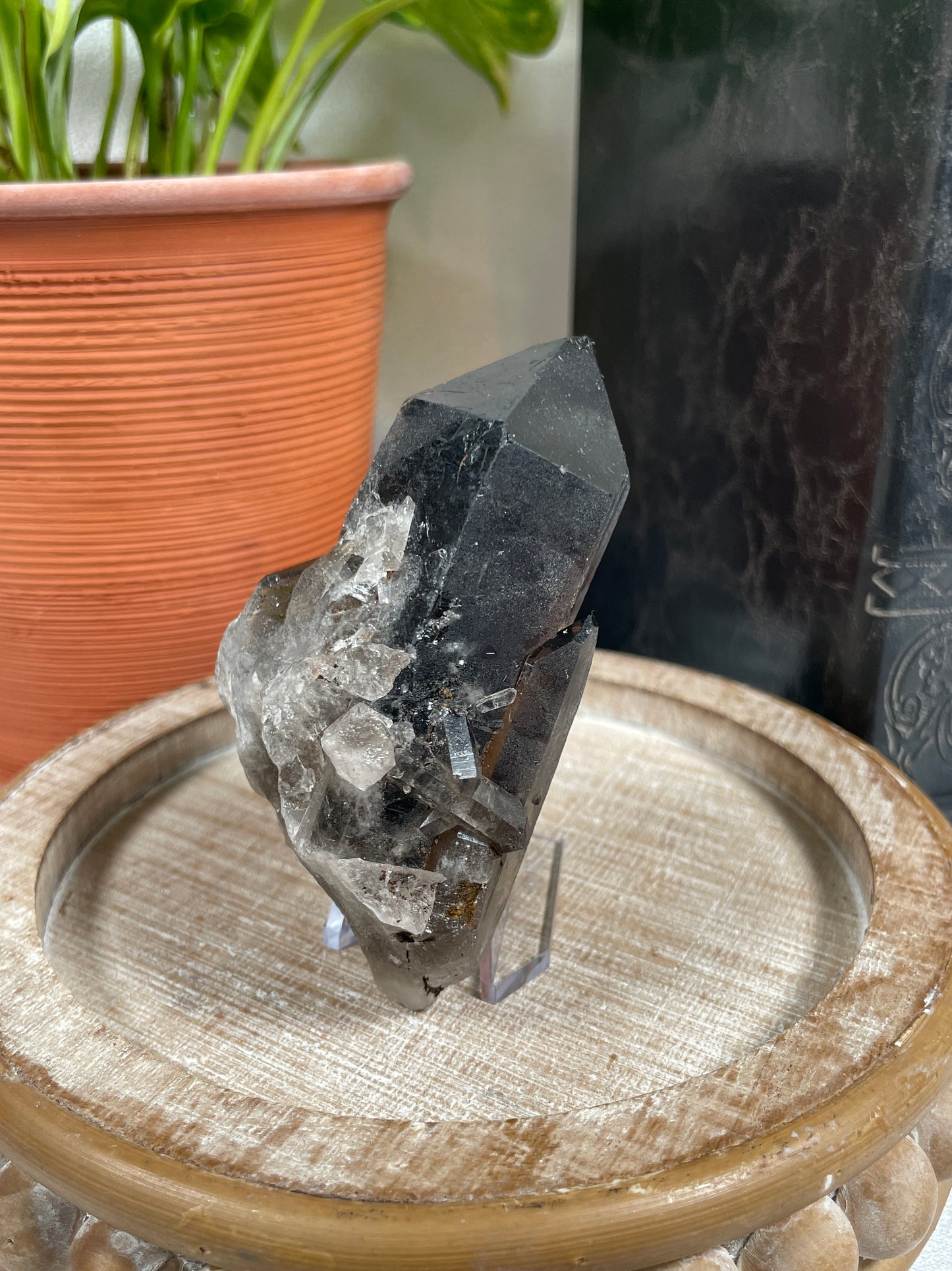 Smoky Quartz Cluster | Heat-Treated | C11