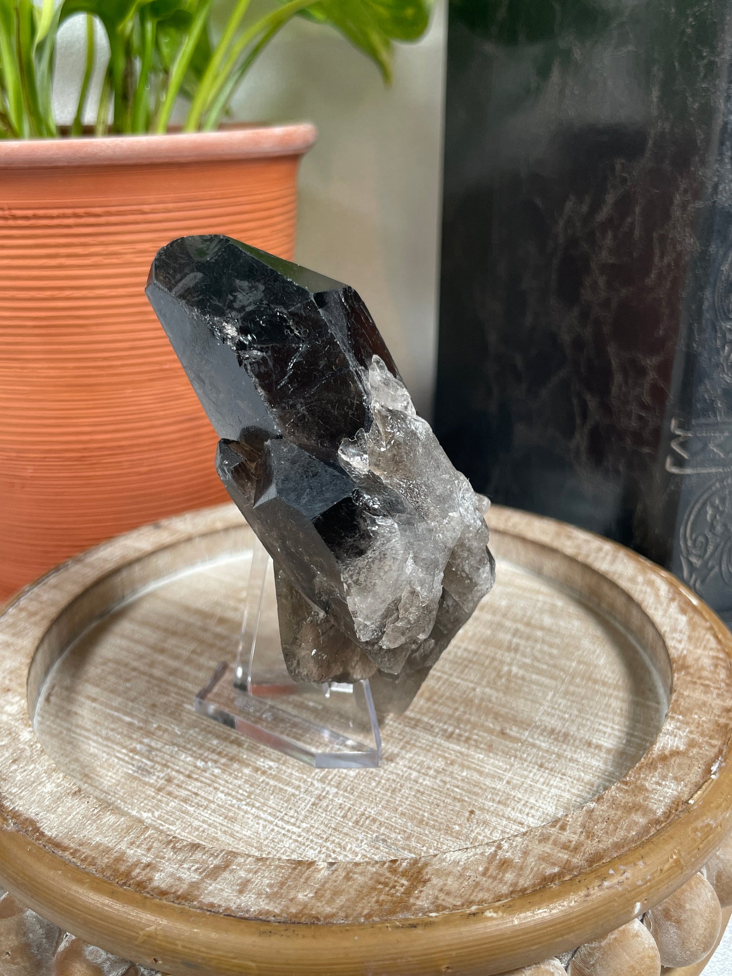 Smoky Quartz Cluster | Heat-Treated | C11