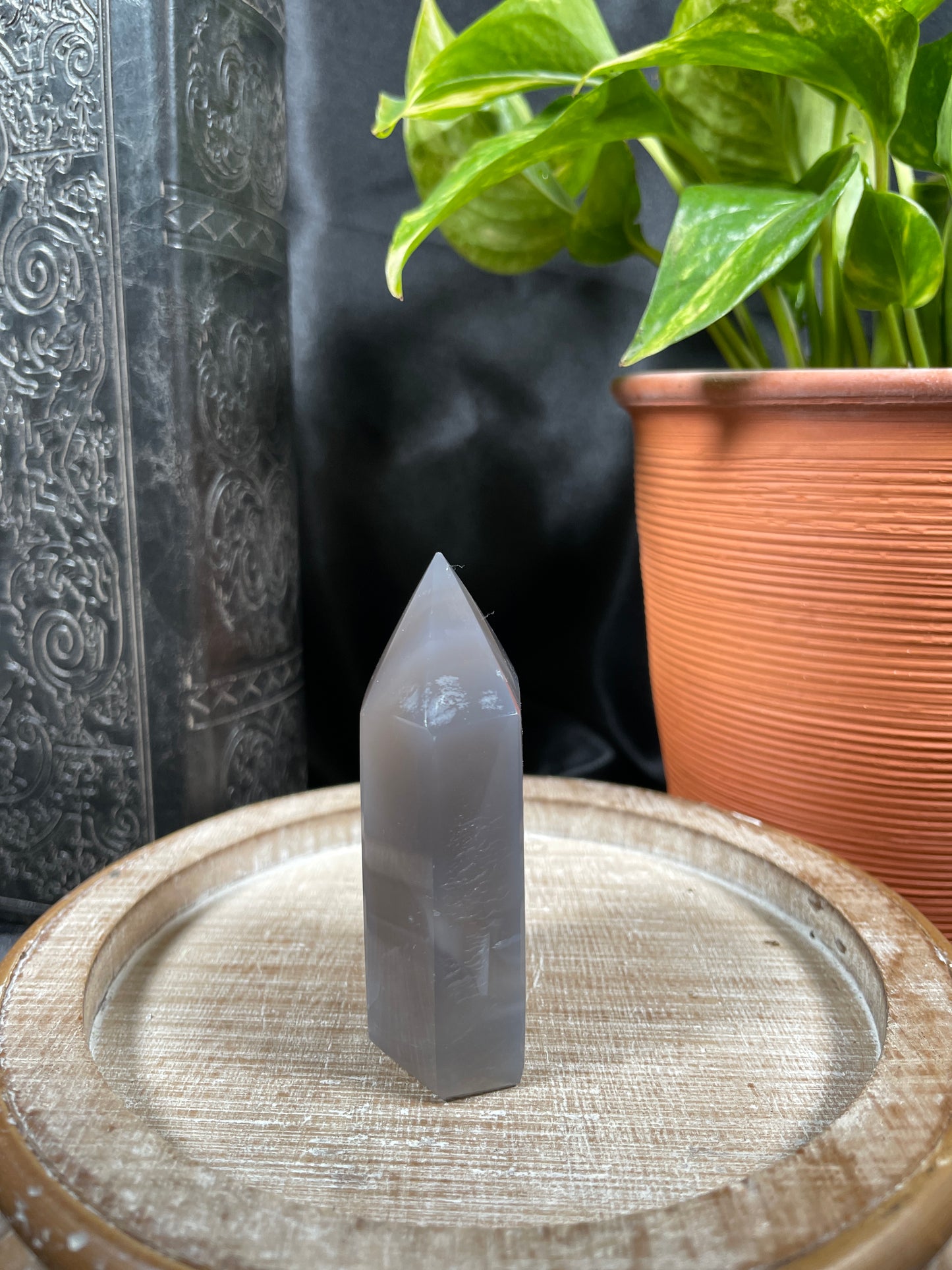 Druzy Agate Point | Brazil | BH23