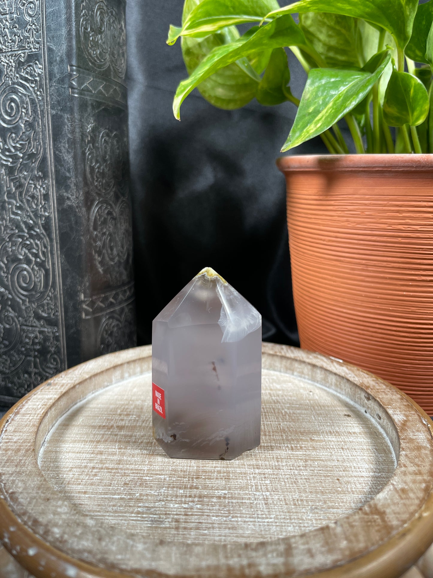 IMPERFECT | Druzy Agate Point | Brazil | BJ17