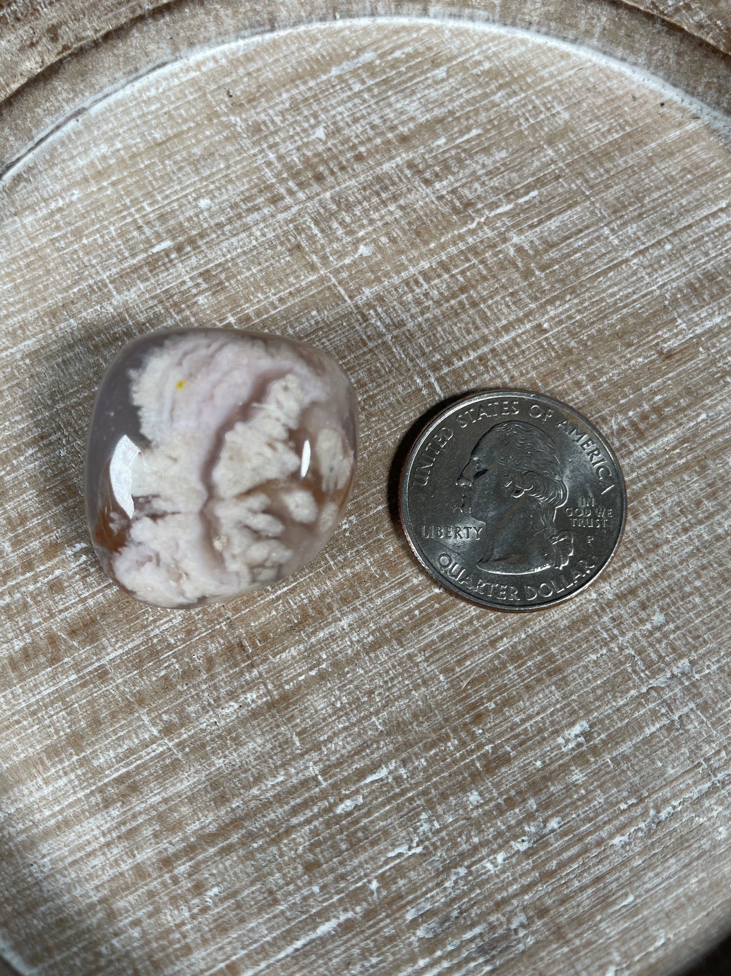 Flower Agate Tumble | Medium