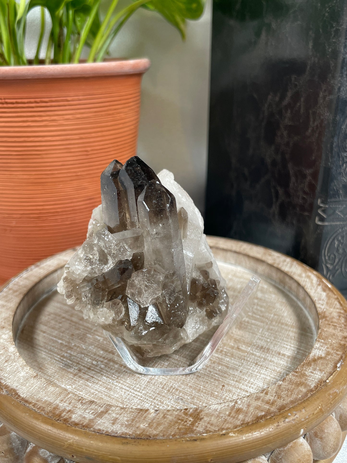 Smoky Quartz Cluster | Heat-Treated | B11