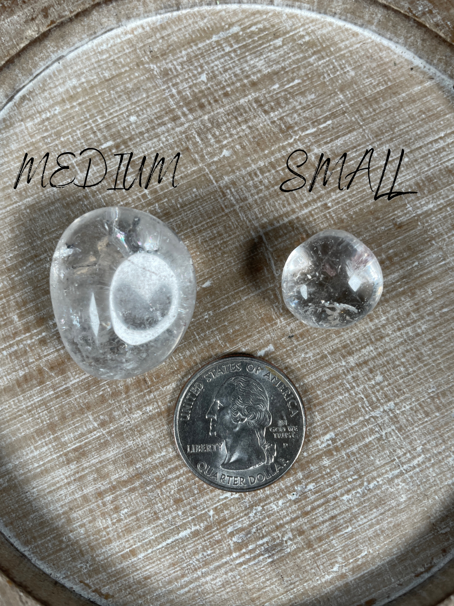Clear Quartz Tumble | Medium