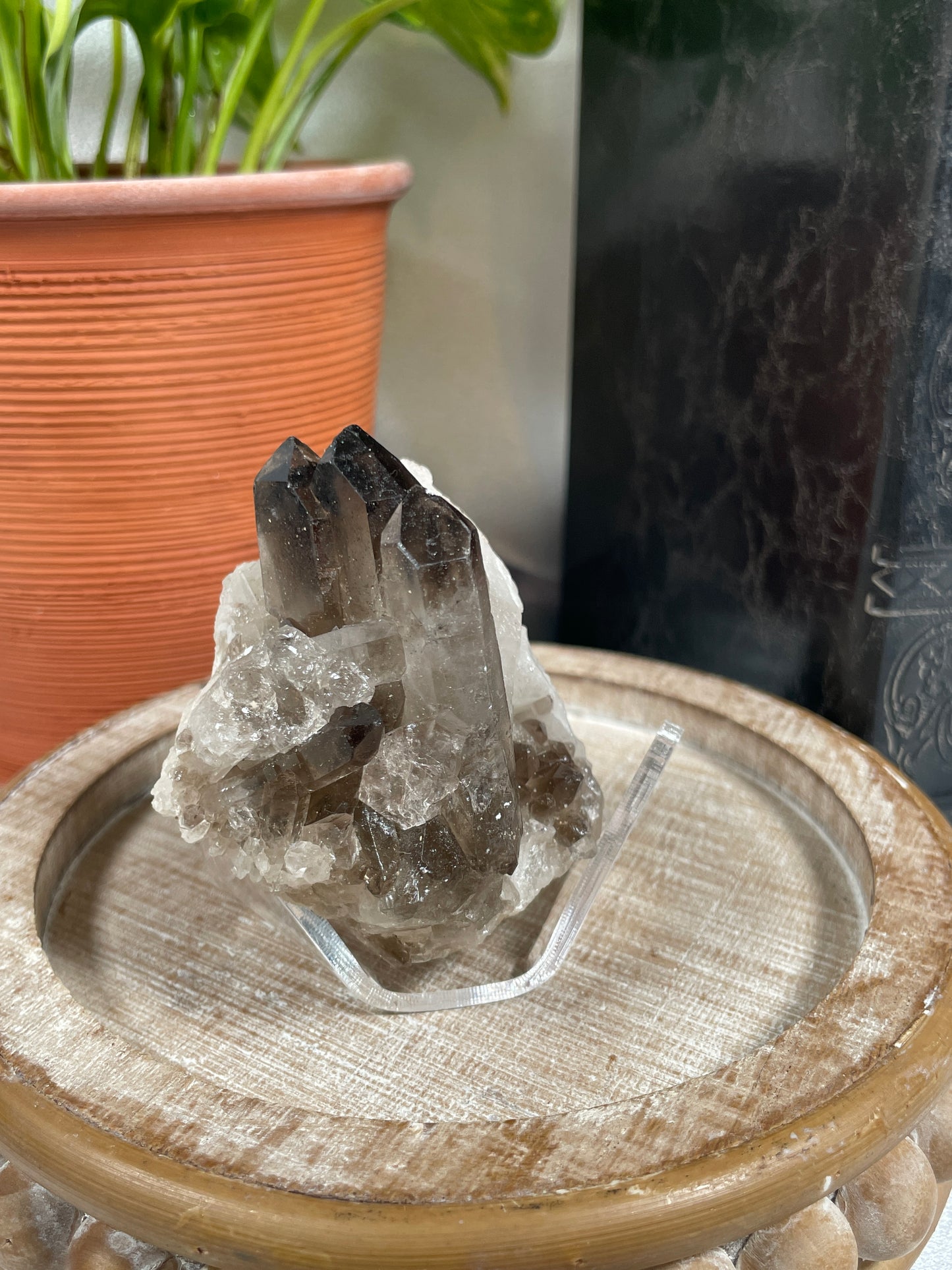 Smoky Quartz Cluster | Heat-Treated | B11