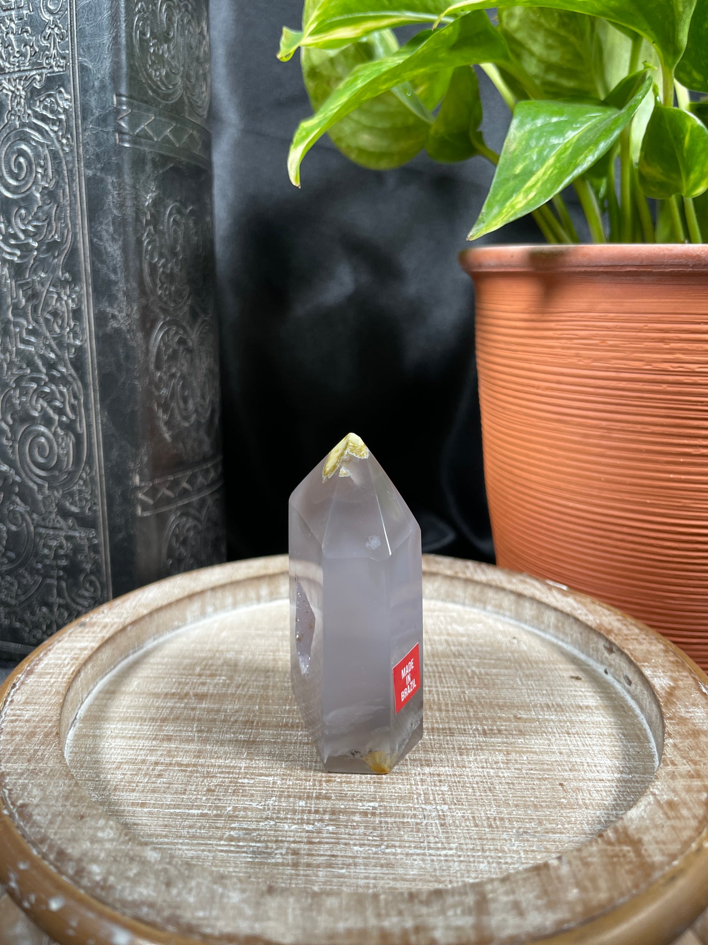 IMPERFECT | Druzy Agate Point | Brazil | BJ17