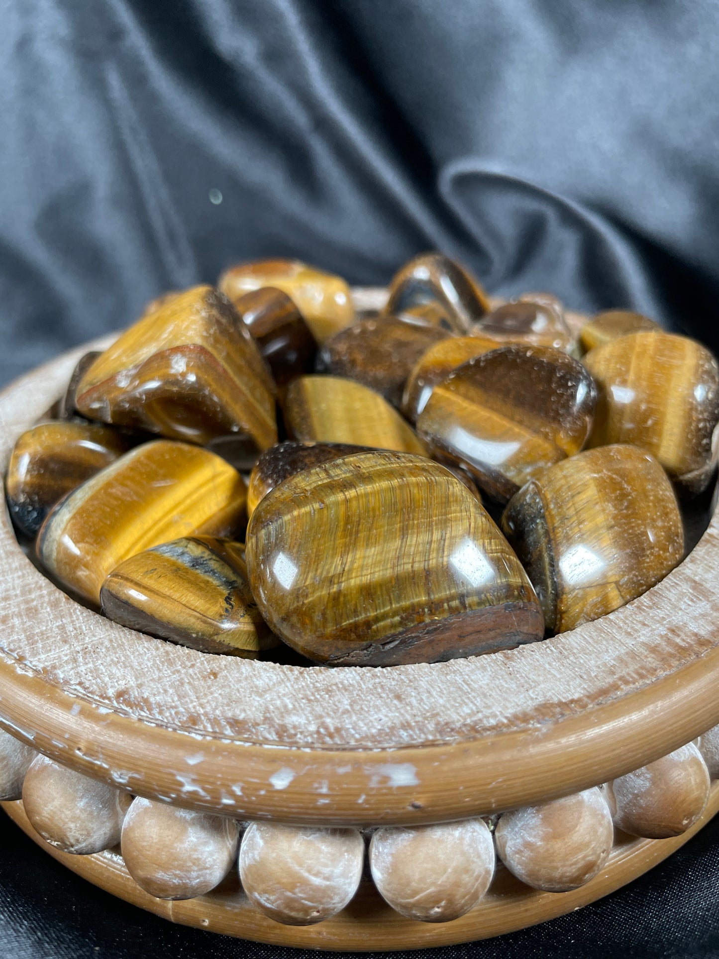 Tiger Eye Tumble | Medium