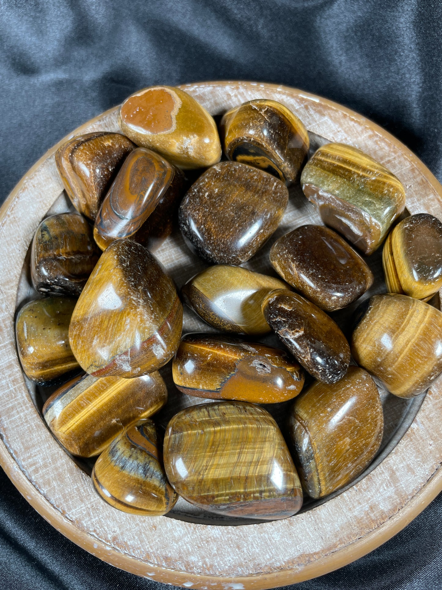 Tiger Eye Tumble | Medium