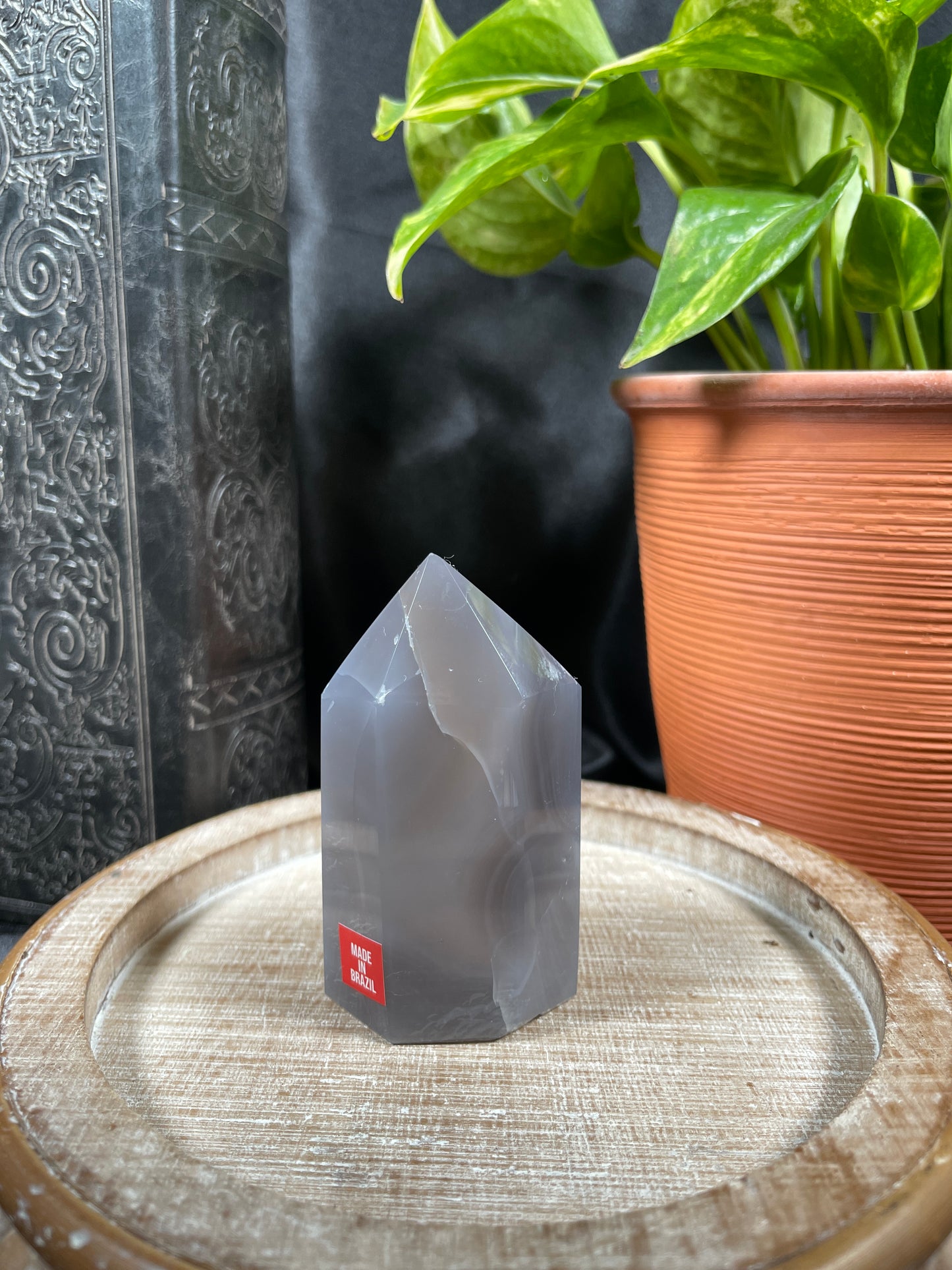 Druzy Agate Point | Brazil | BH23