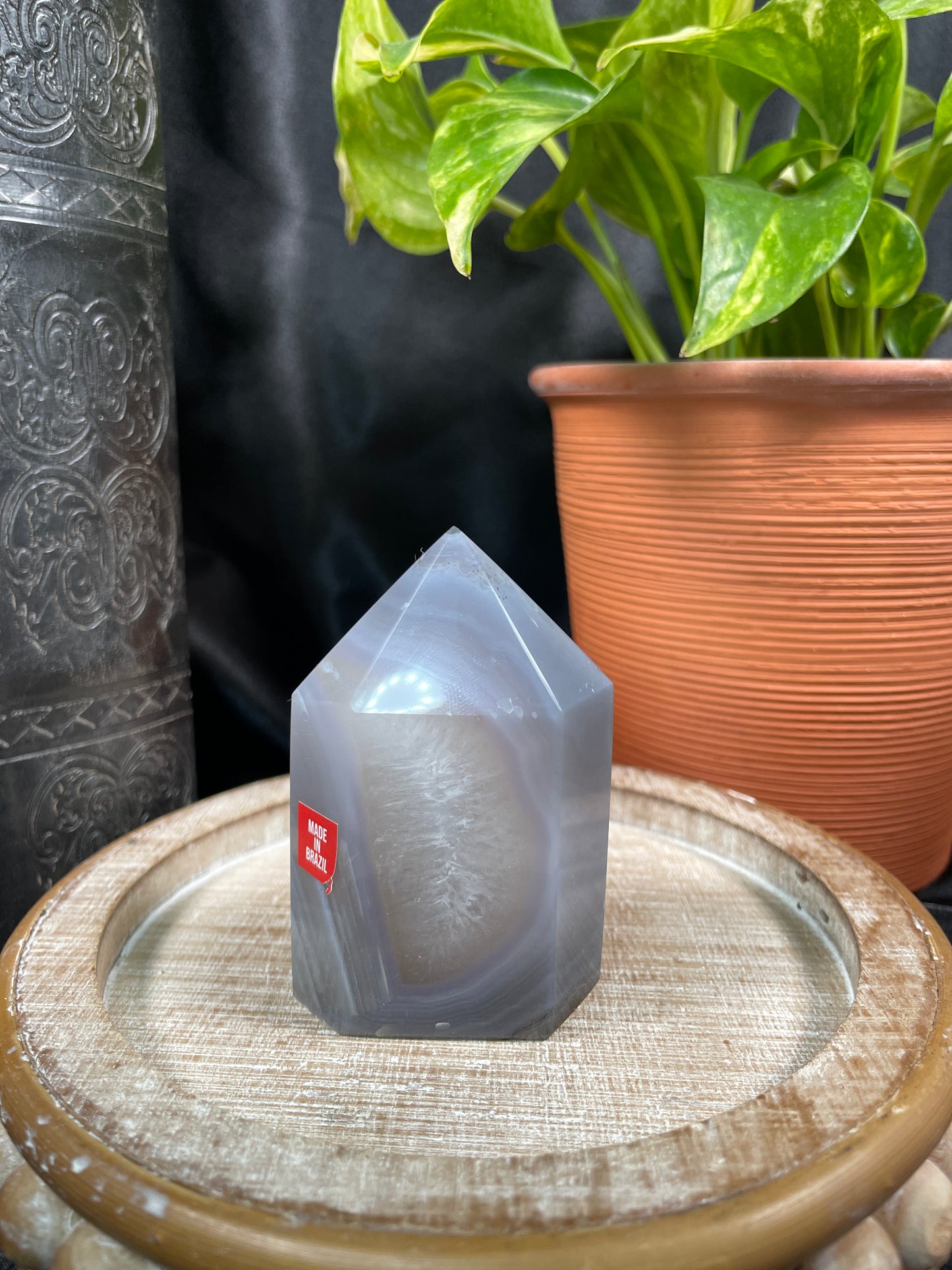 Druzy Agate Point | Brazil | AM33
