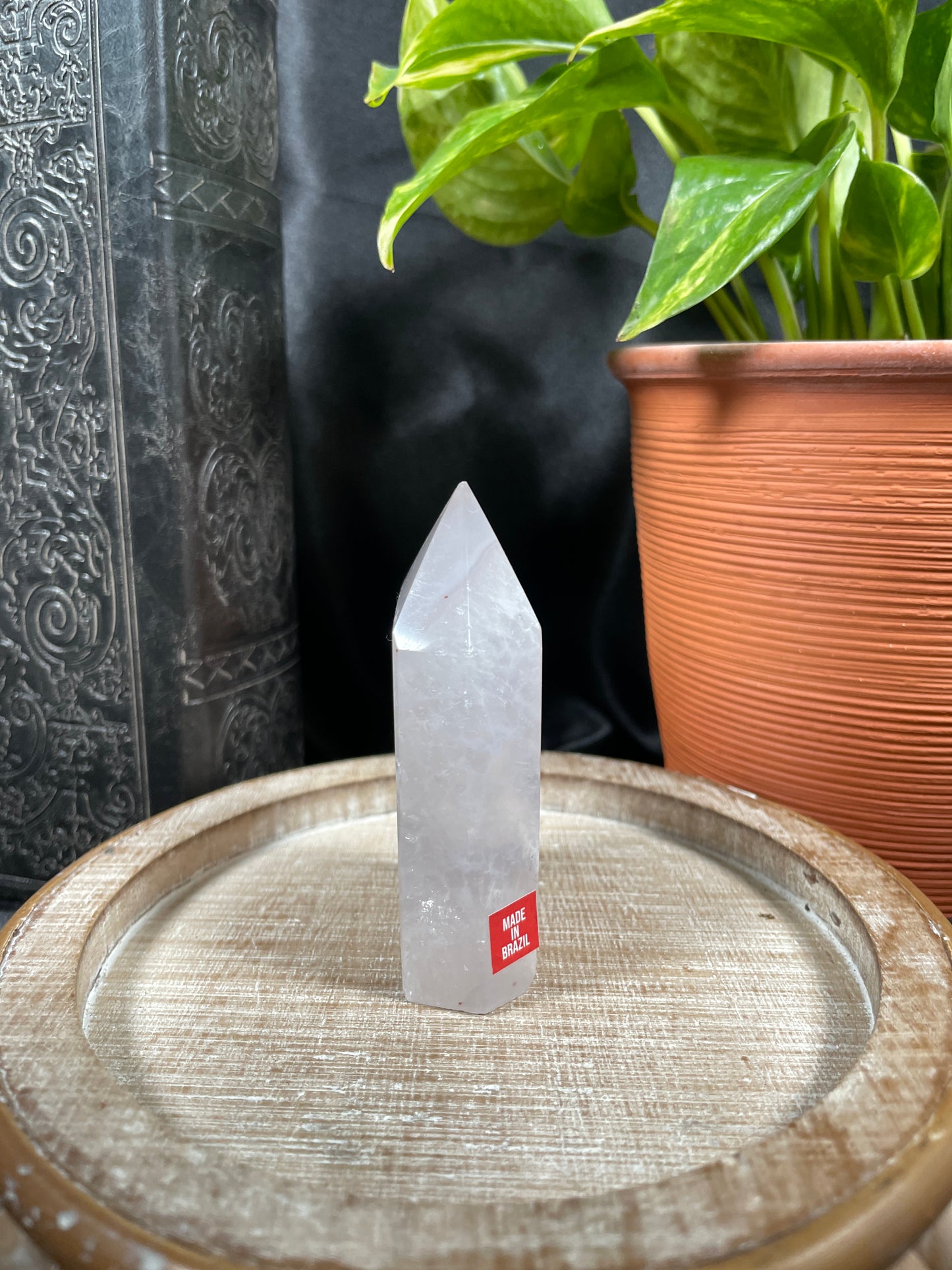 Druzy Agate Point | Brazil | BA27