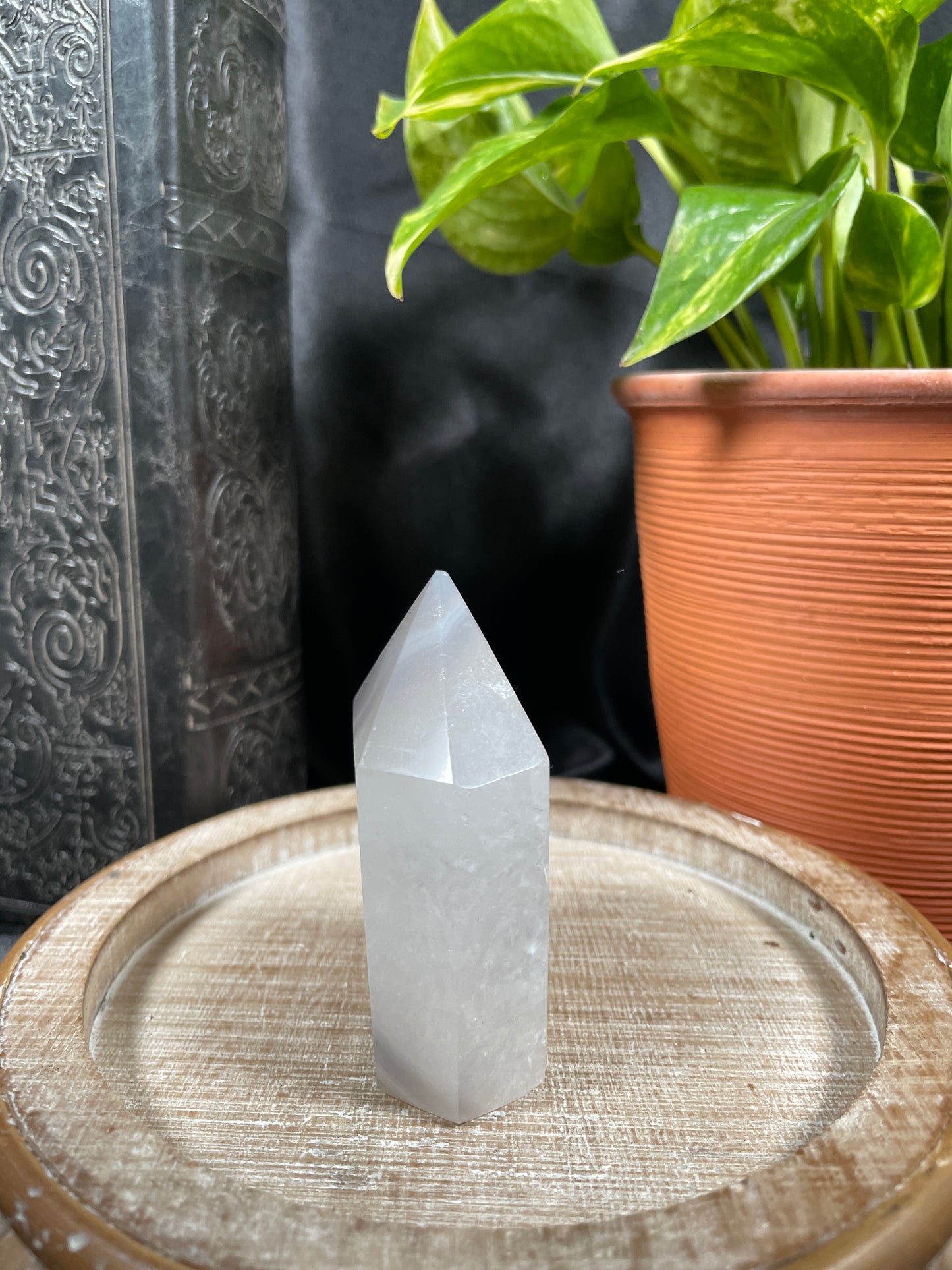 Druzy Agate Point | Brazil | BG30