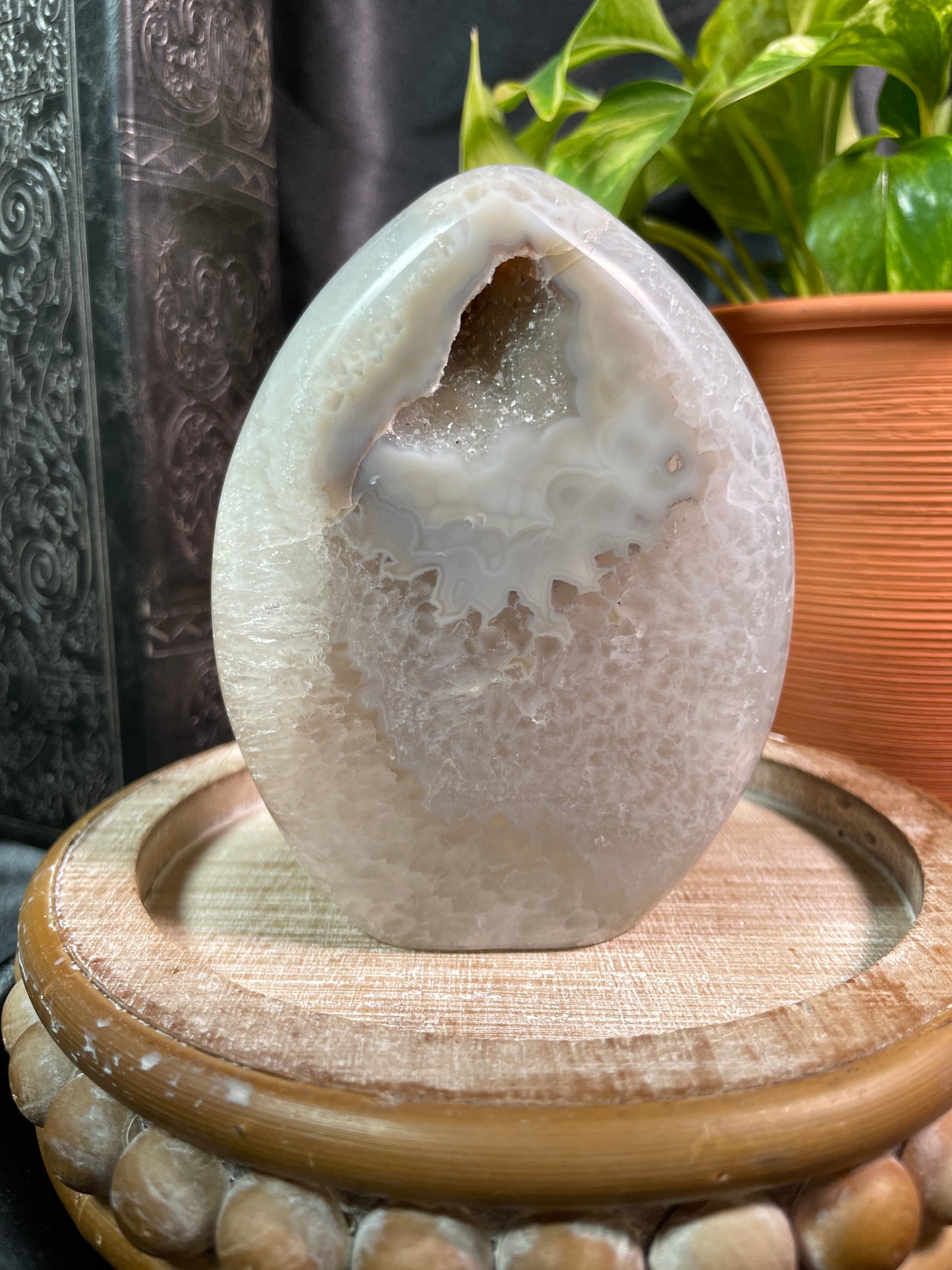 Druzy Agate Flame | Brazil | A67