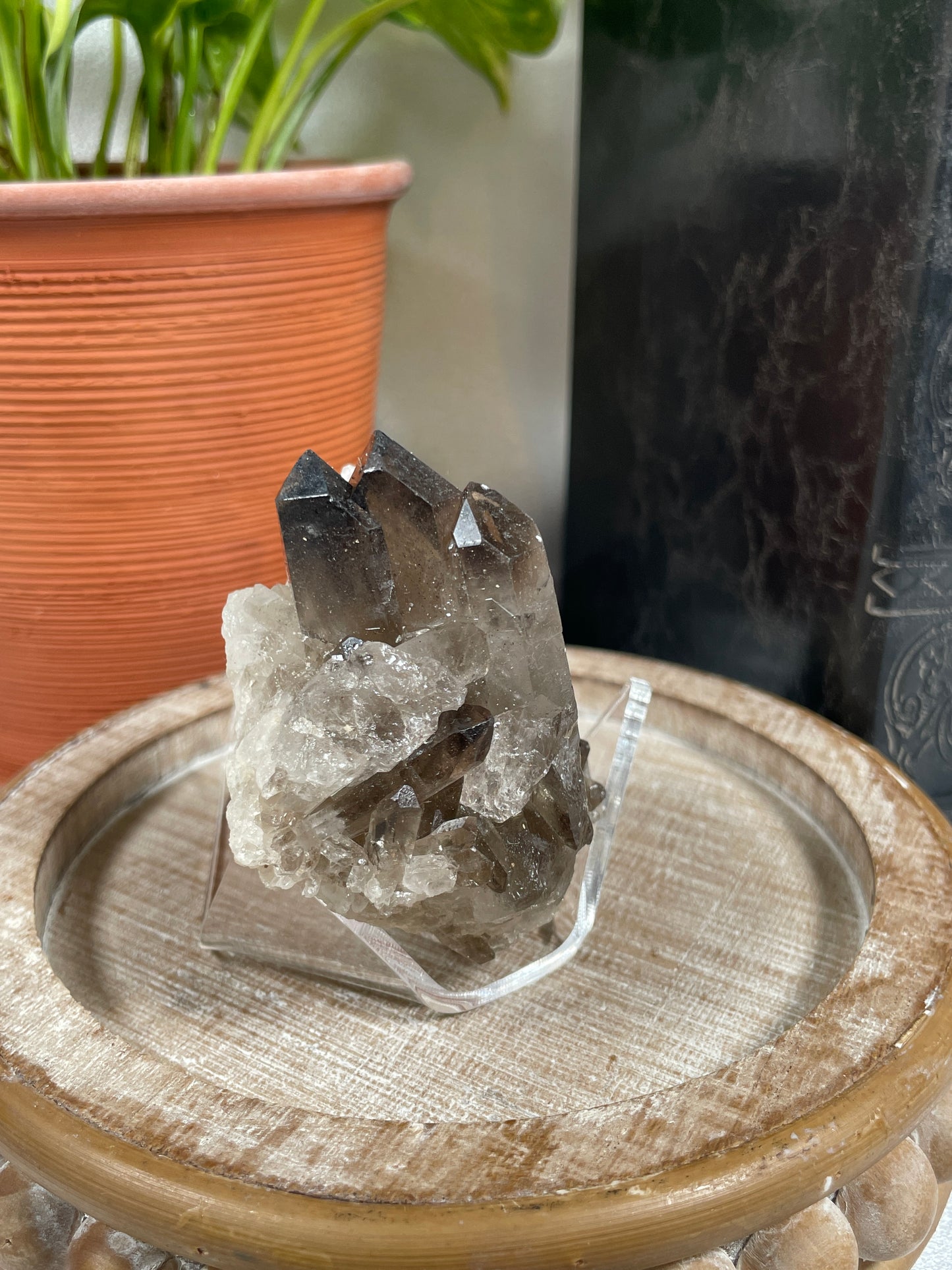 Smoky Quartz Cluster | Heat-Treated | B11
