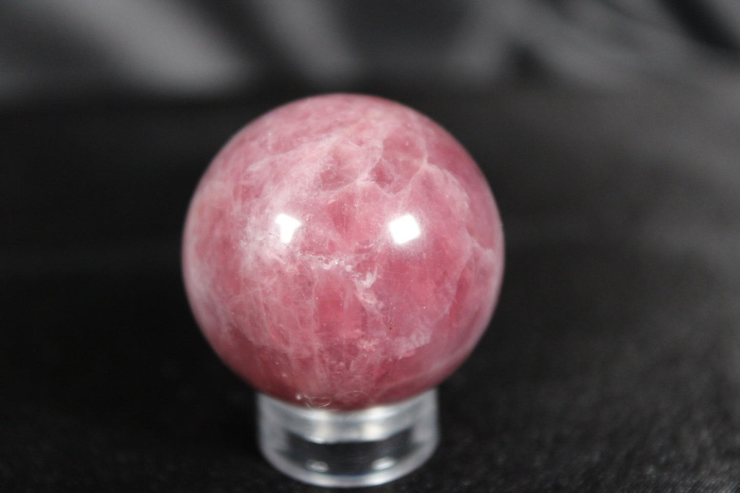 Lavender Rose Quartz Sphere | A14