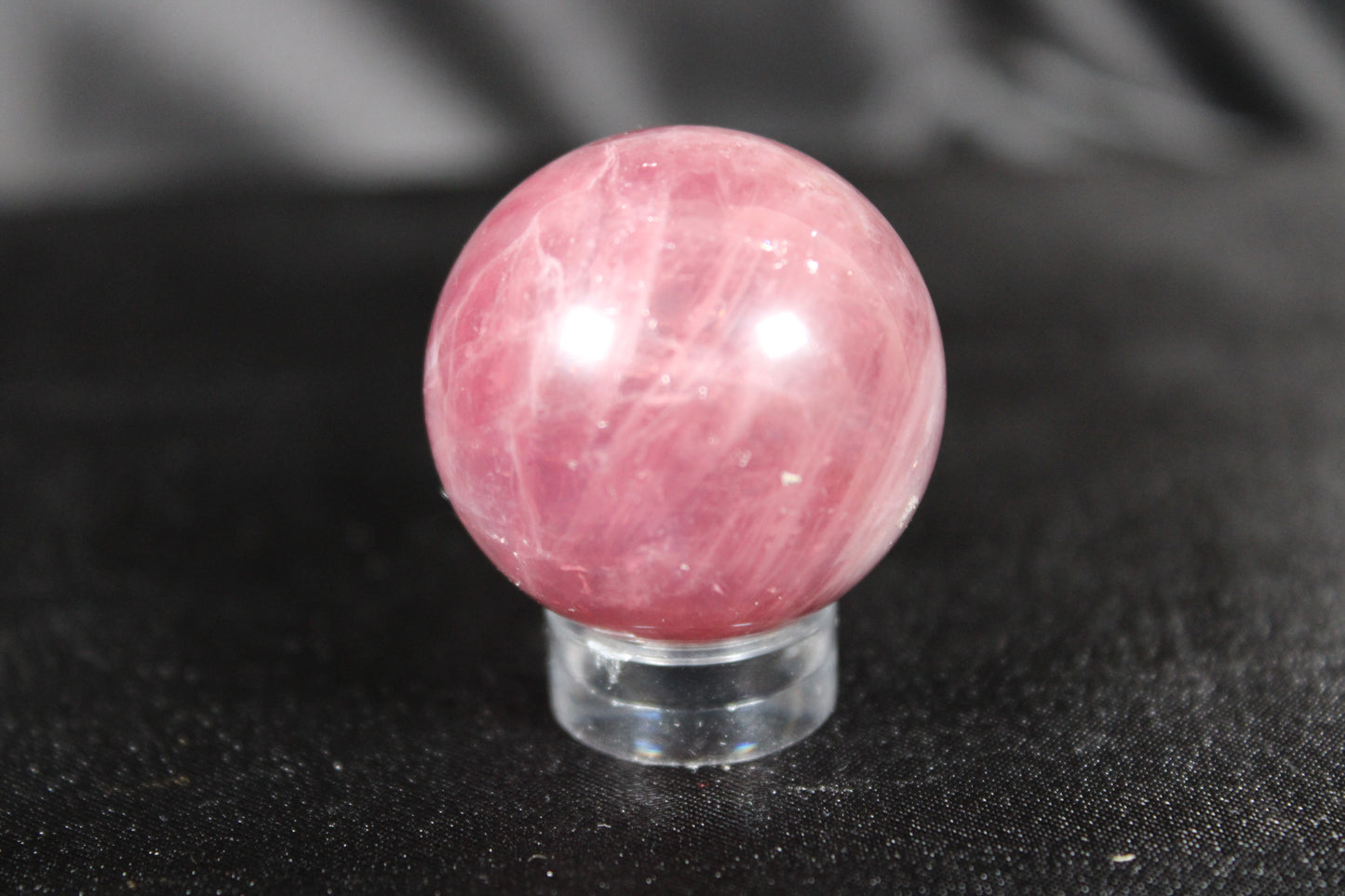 Lavender Rose Quartz Sphere | A14