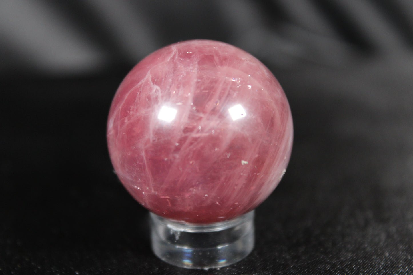 Lavender Rose Quartz Sphere | A14