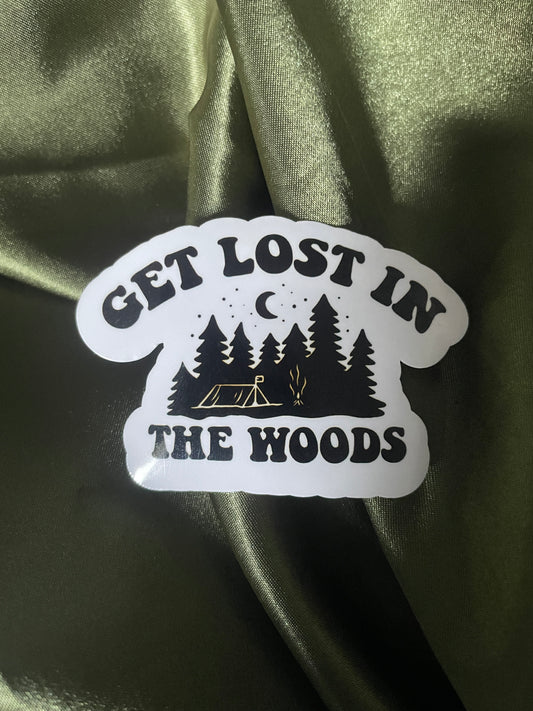 Get Lost in the Woods | Sticker