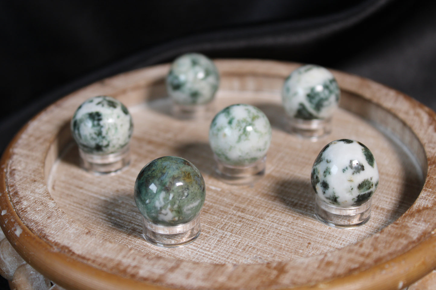 Moss Agate Mini Sphere