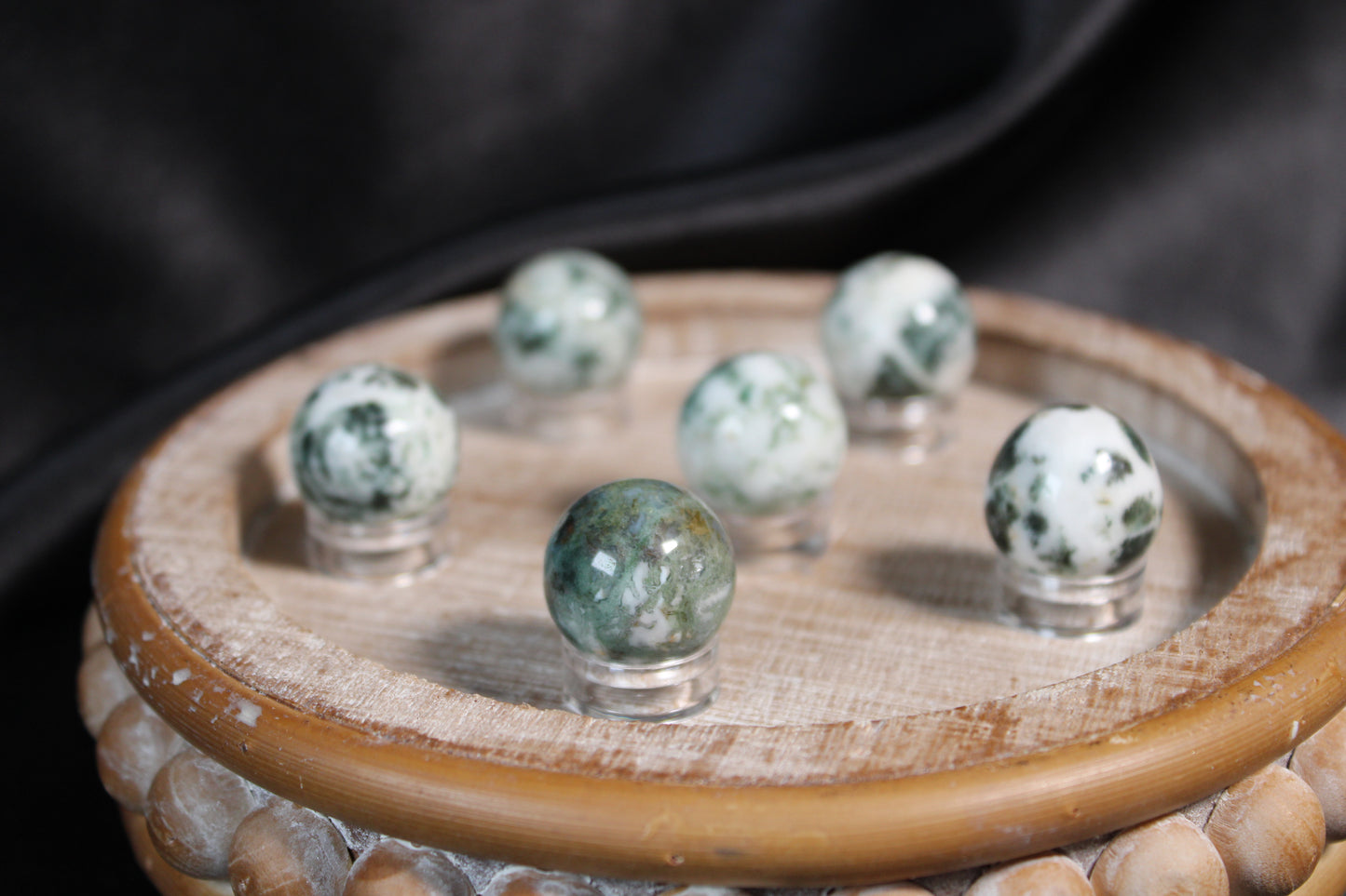 Moss Agate Mini Sphere