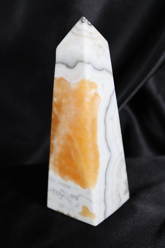 Orange Calcite | Obelisk | G25