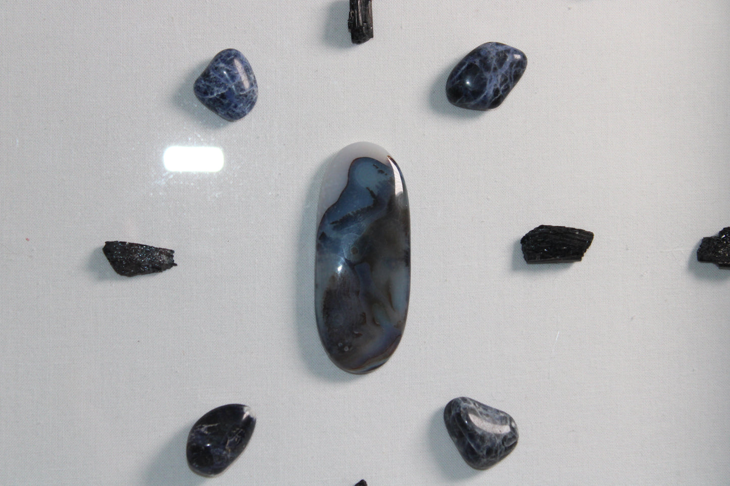 Wall Art 101 - Agate | Sodalite | Black Tourmaline