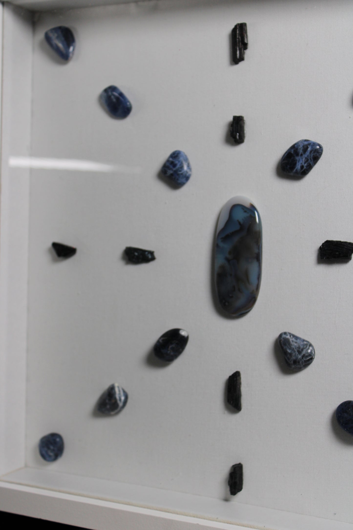 Wall Art 101 - Agate | Sodalite | Black Tourmaline