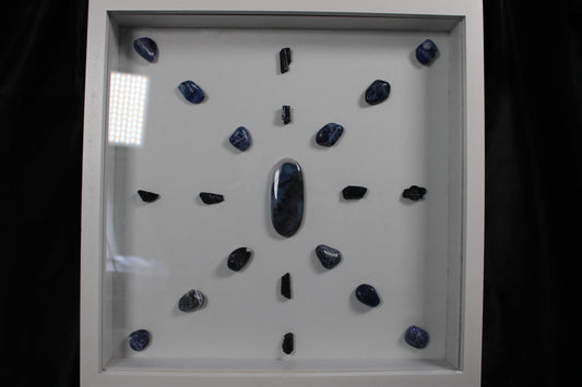 Wall Art 101 - Agate | Sodalite | Black Tourmaline