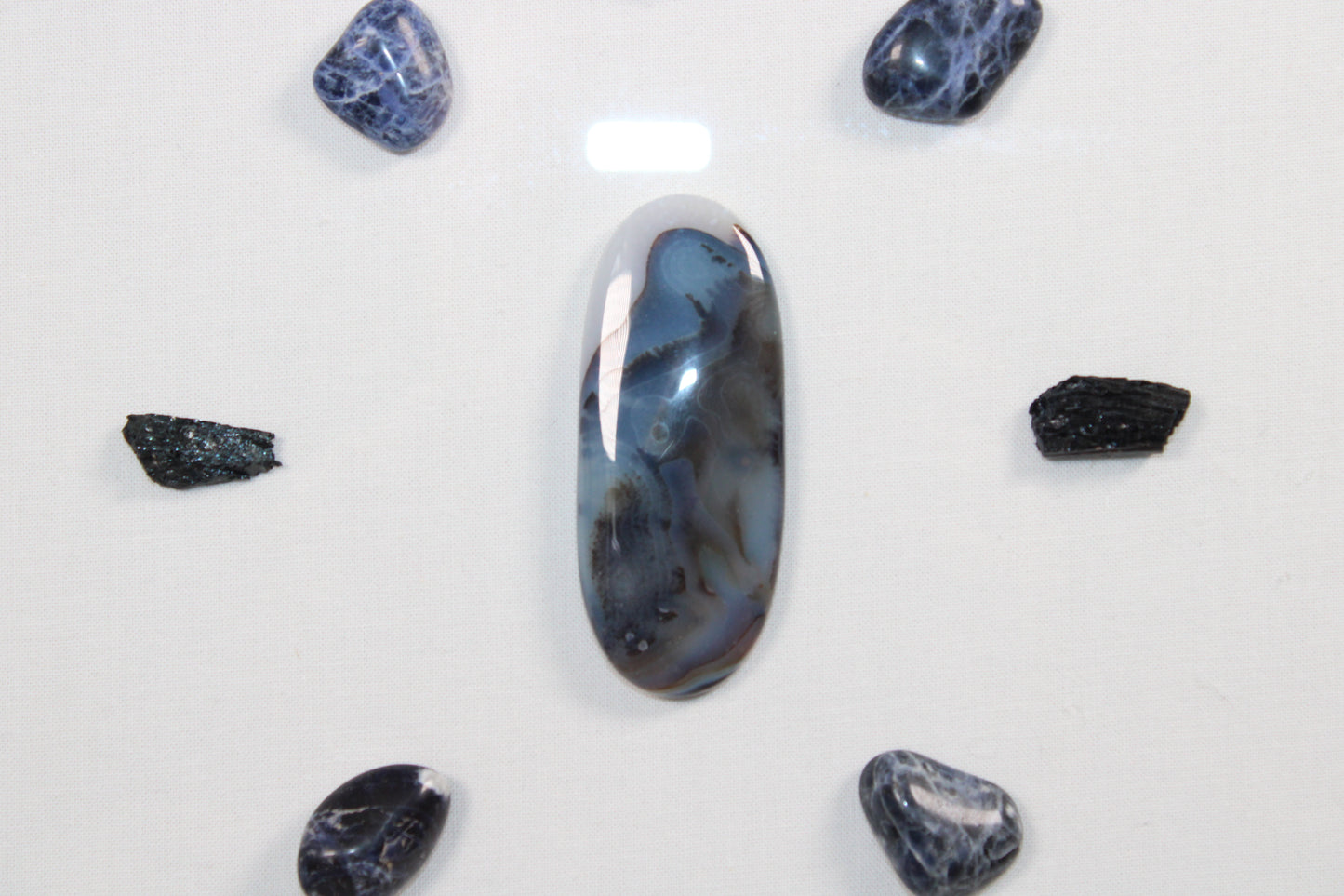 Wall Art 101 - Agate | Sodalite | Black Tourmaline