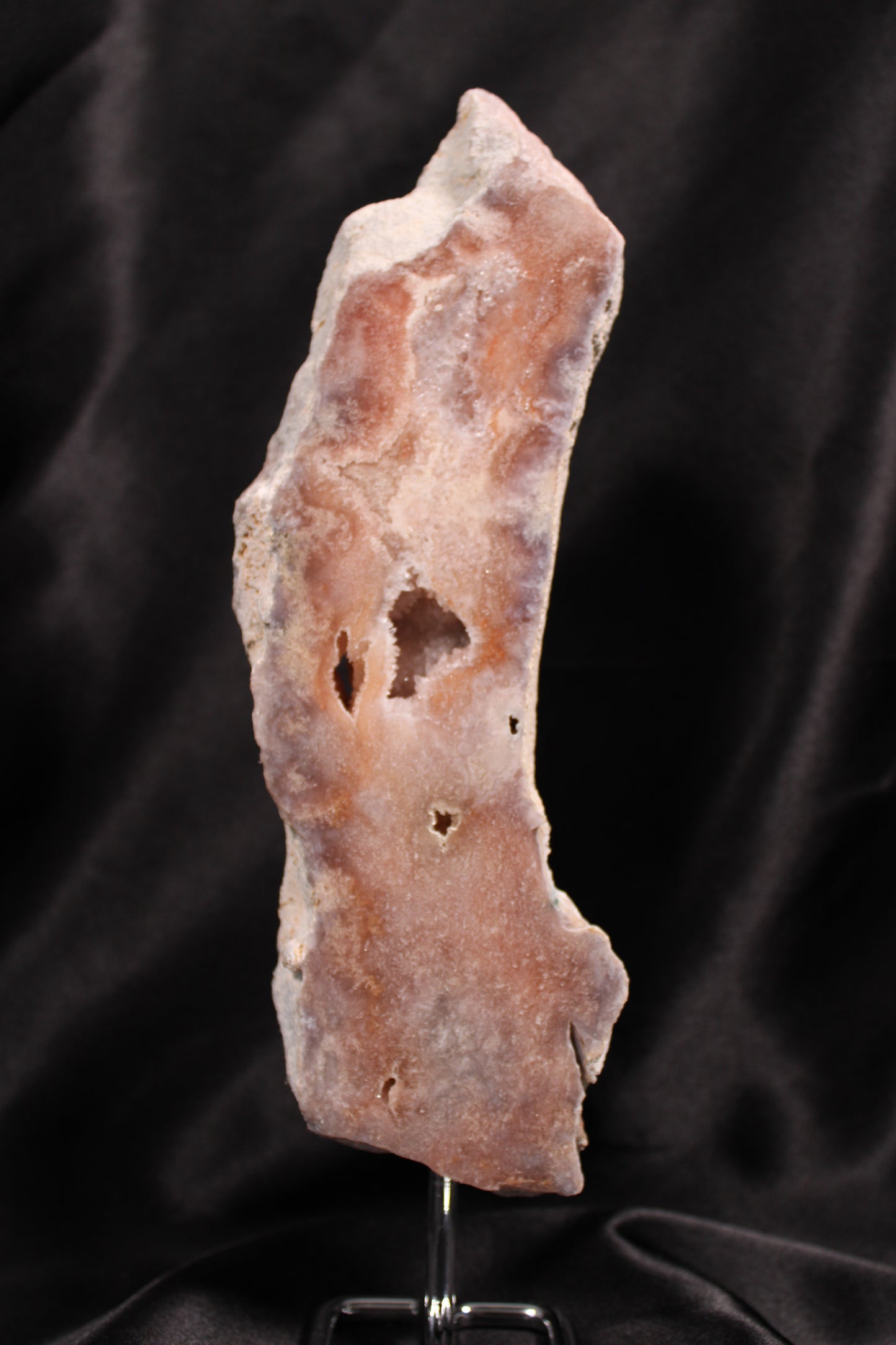 Pink Amethyst Slab with Stand | Brazil | C101!