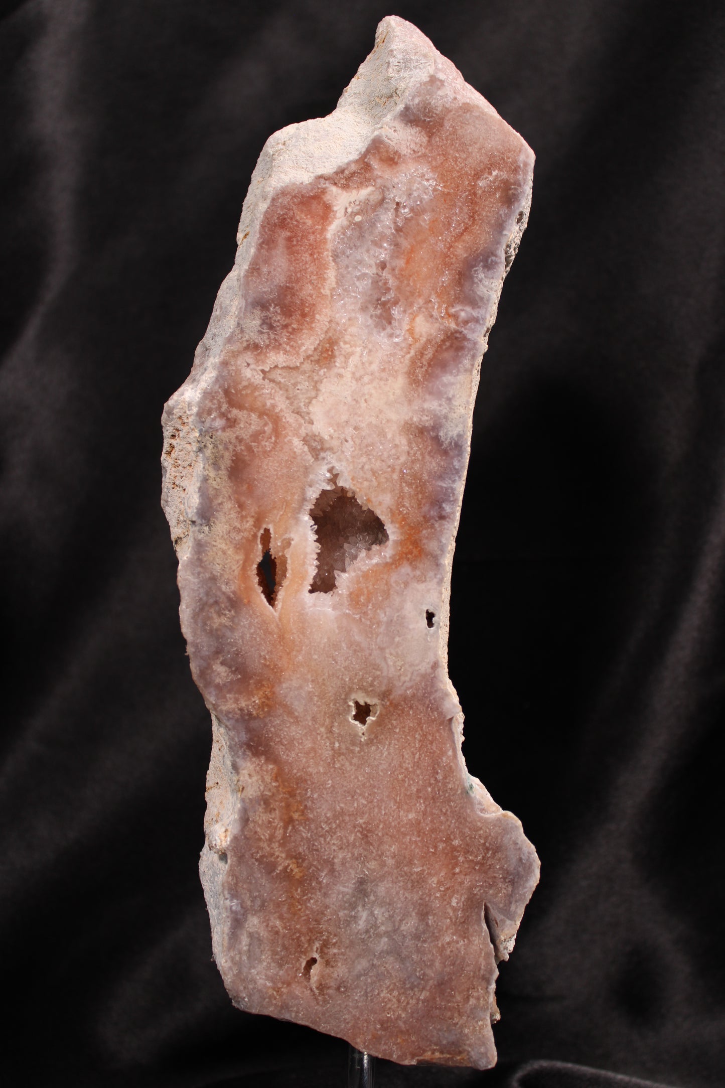 Pink Amethyst Slab with Stand | Brazil | C101!