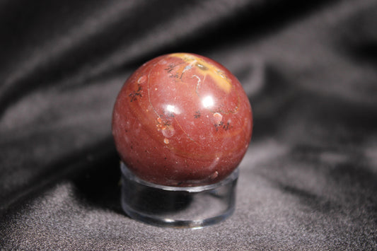 Red Moss Agate Sphere | C14