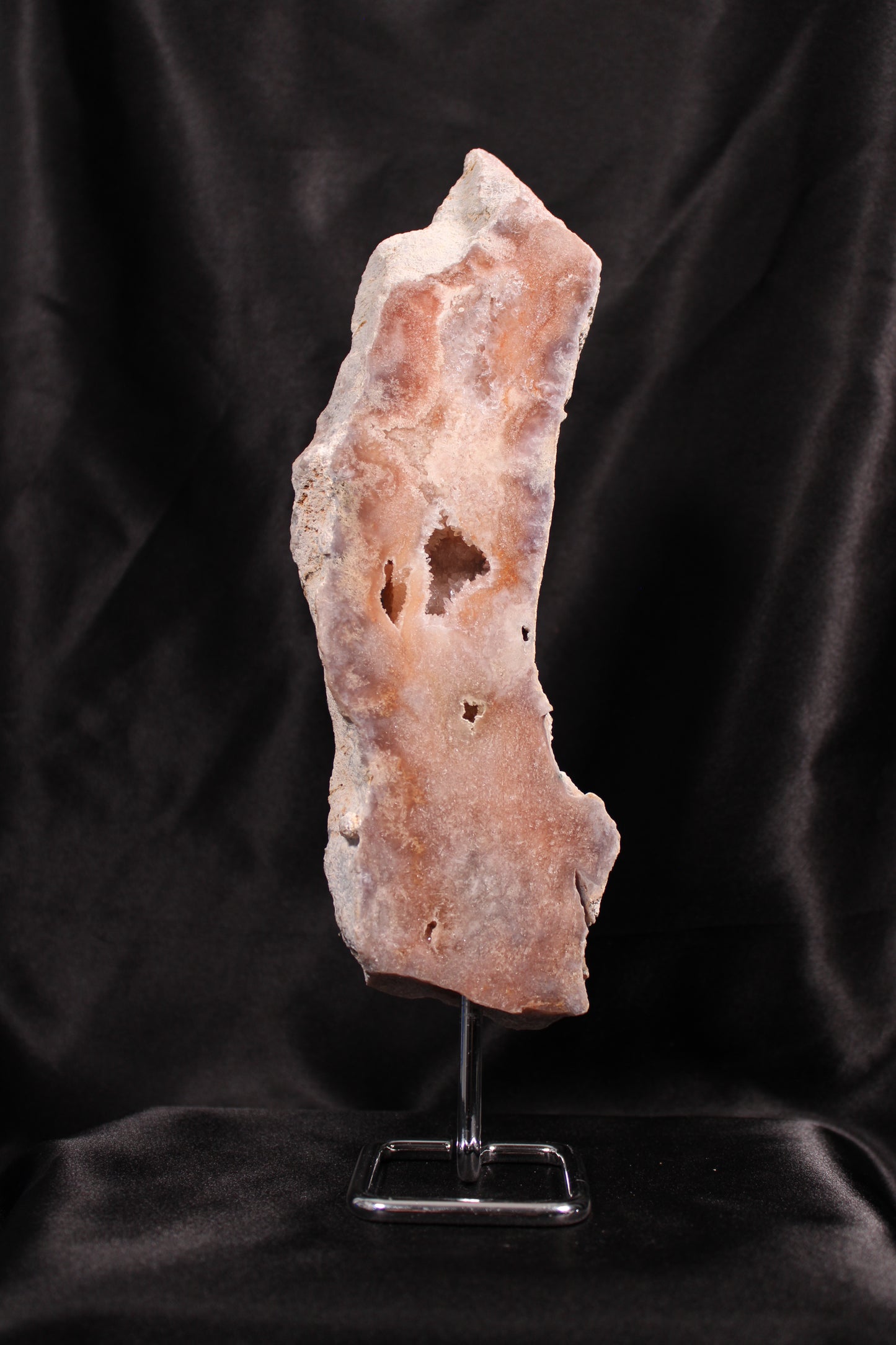 Pink Amethyst Slab with Stand | Brazil | C101!