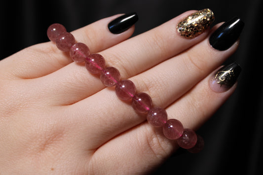 Strawberry Quartz | 8mm | Bracelet