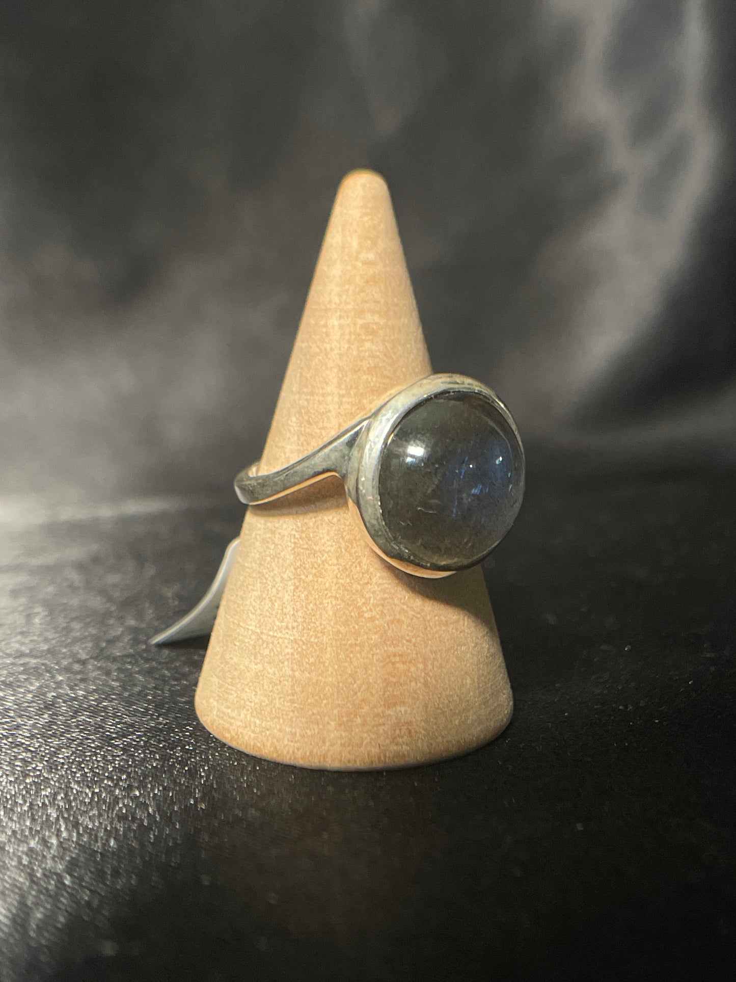 Labradorite Ring | Sterling Silver | Size - 5.5 | B50