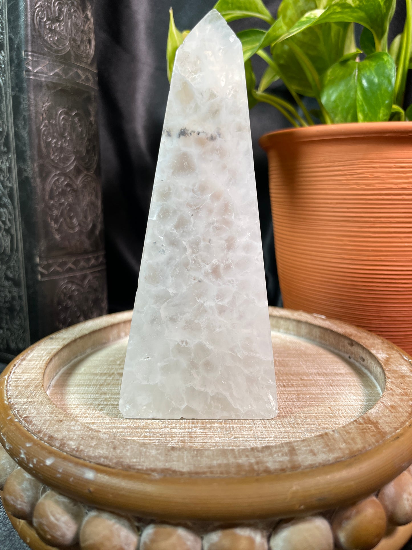 Druzy Agate Obelisk | Brazil | F71