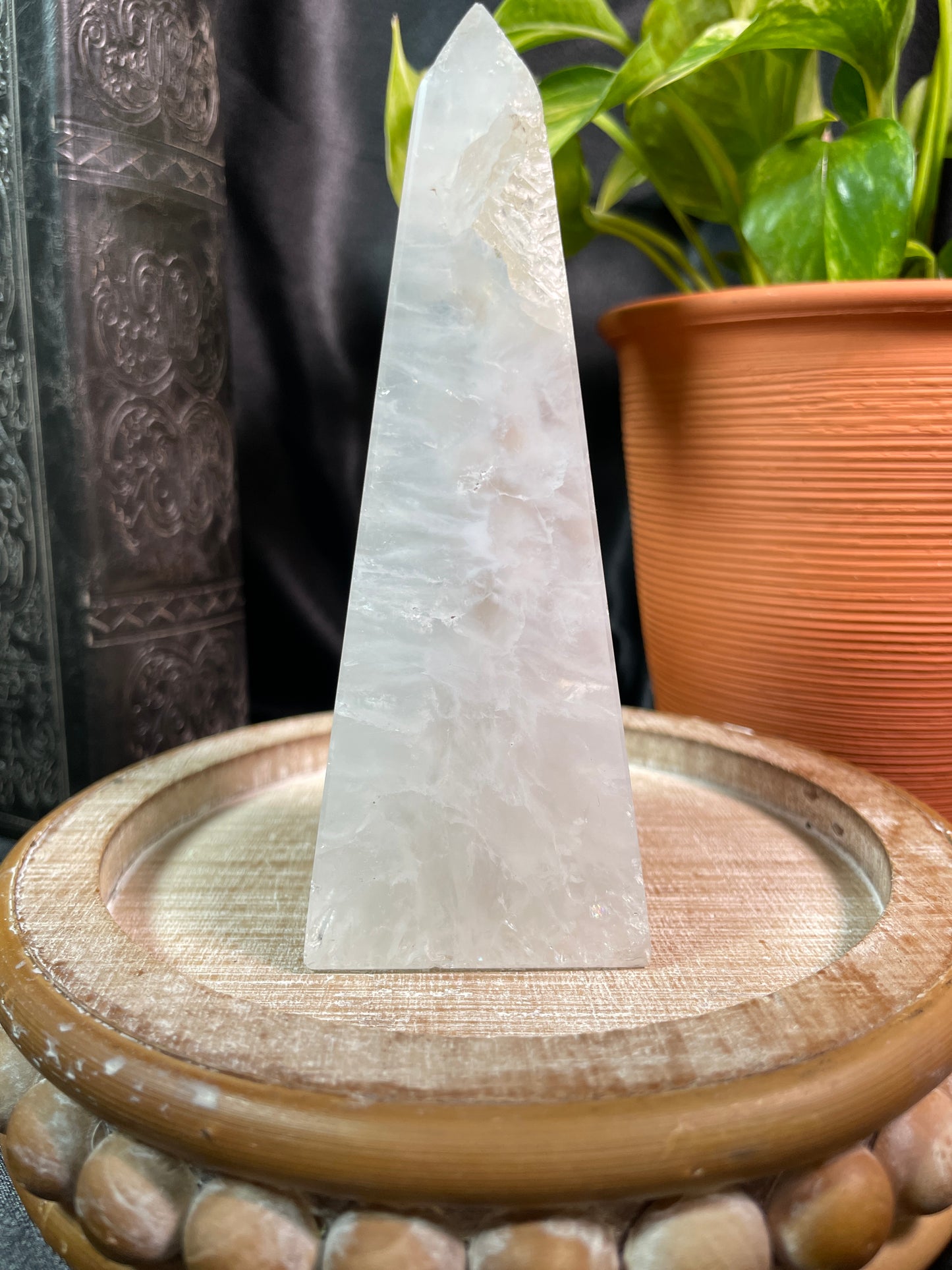 Druzy Agate Obelisk | Brazil | F71